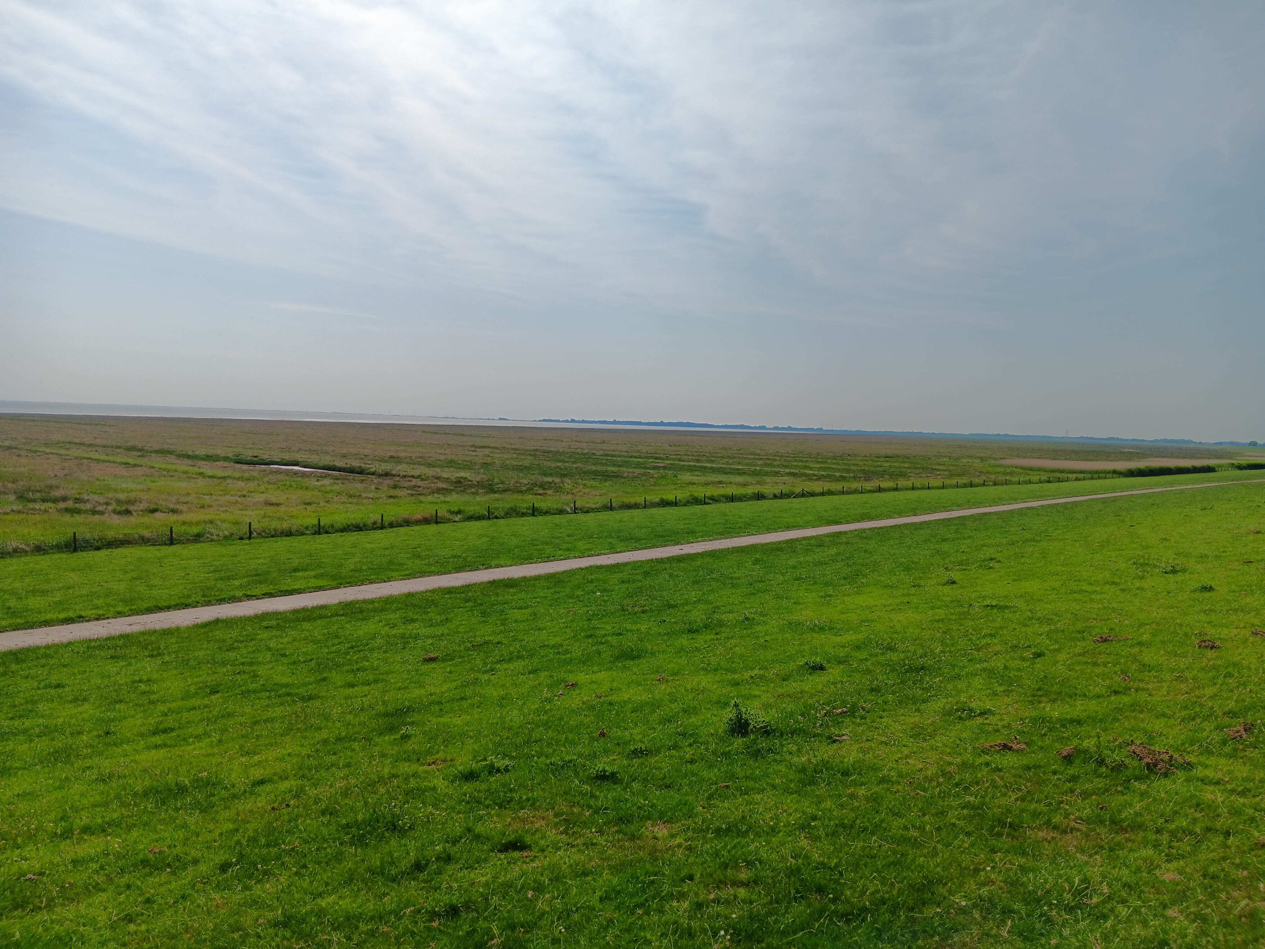 Blick vom Deich